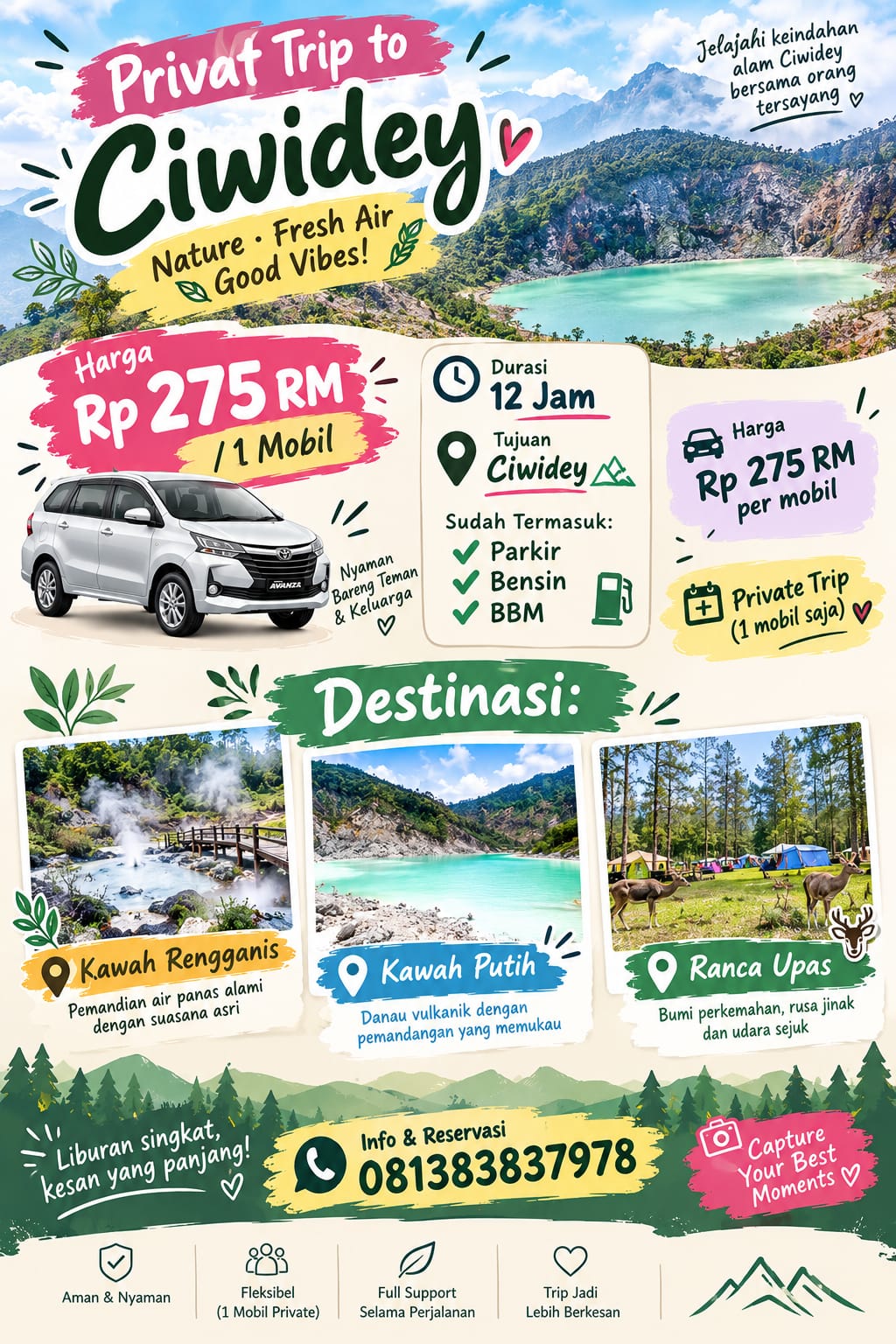 Private Tour Ciwidey! - JAWA BARAT