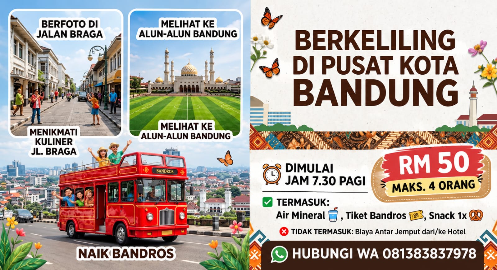 BERSIAR SIAR DI PUSAT BANDAR BANDUNG