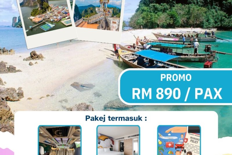 TRIP 4 HARI 3 MALAM KRABI - PHUKET