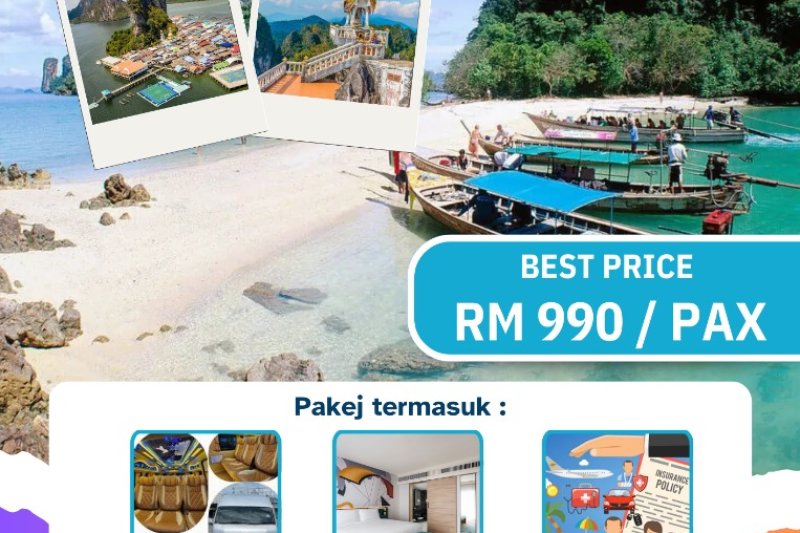 TRIP 5 HARI 4 MALAM KRABI - PHUKET