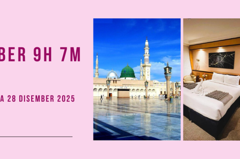 UMRAH DISEMBER 9H 7M