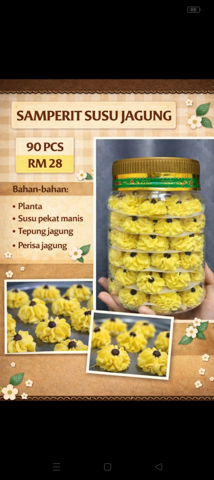 Samperit susu jagung